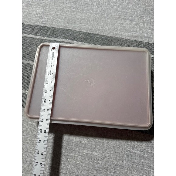 Tupperware Modular Mate Rectangular Container Red Lid Vintage Kitchen Storage - Picture 4 of 8